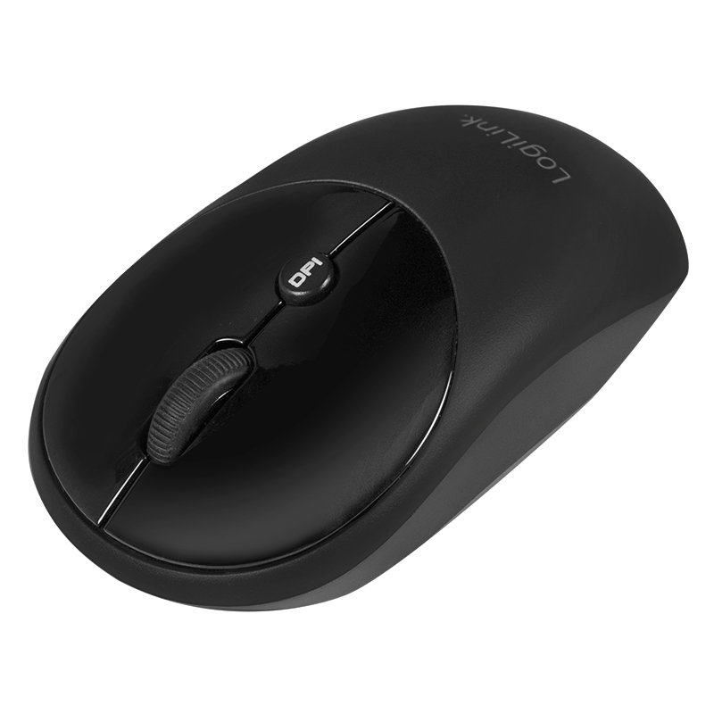 LogiLink ID0178 keyboard Mouse included Office RF Wireless QWERTZ German Black – image 7