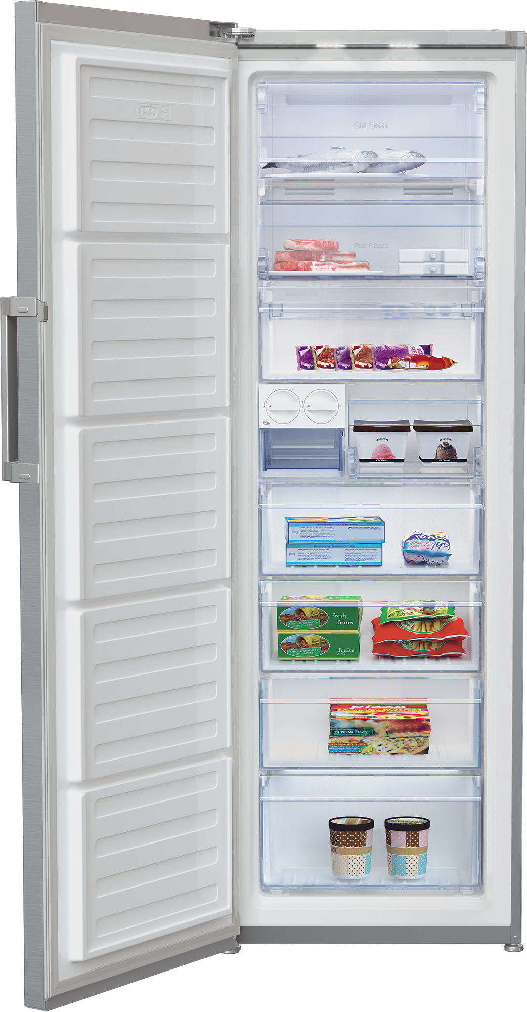 Beko RFNE312E33XB freezer Upright freezer Built-in – image 3