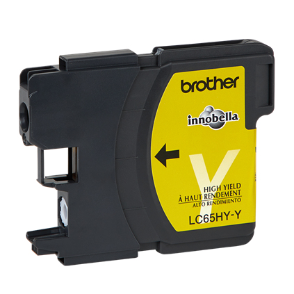 Brother LC65HYY ink cartridge 1 pc(s) Original High (XL) Yield Yellow – image 1