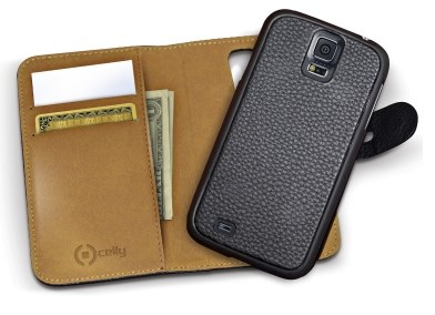 Celly AMBO390BK mobile phone case Folio Black – image 1