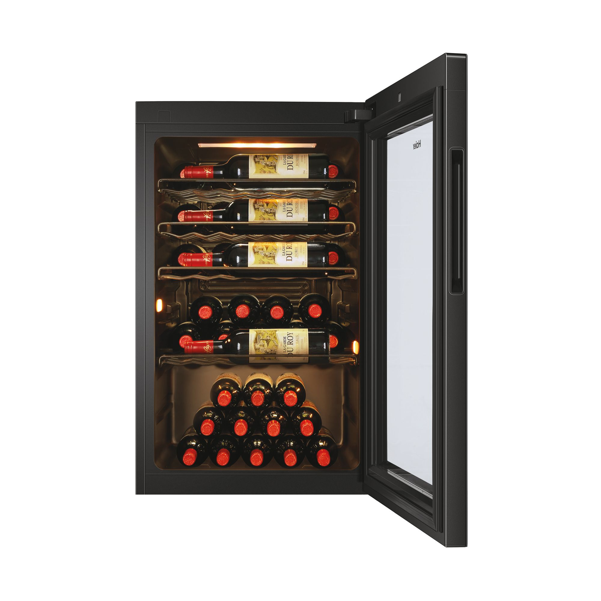 Haier Wine Bank 50 Series 3 HWS49GAE Compressor wine cooler Freestanding Black 49 bottle(s) – image 4