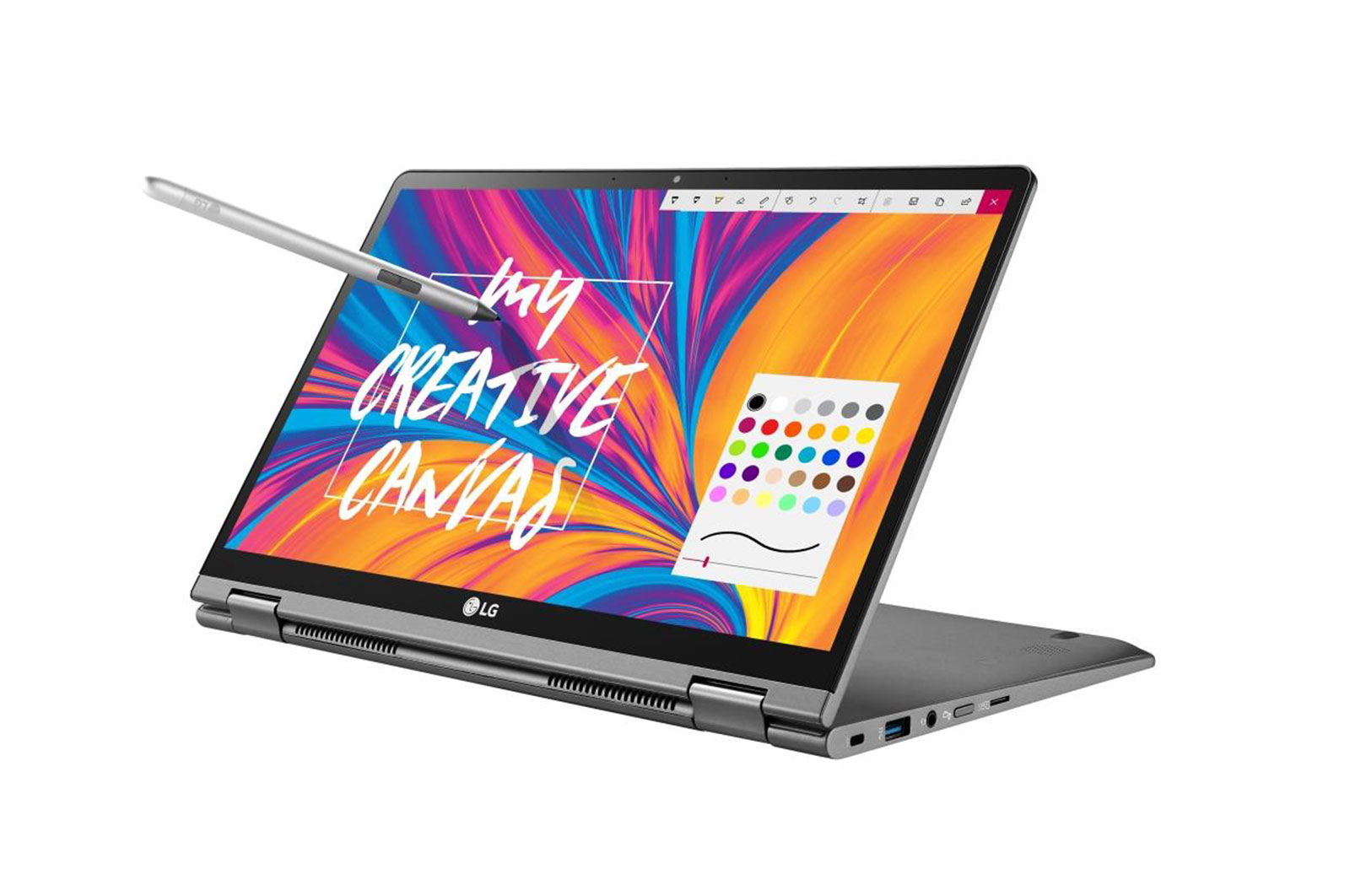LG Gram 14T990-U.AAS8U1 laptop Intel® Core™ i7 i7-8565U Hybrid (2-in-1) – image 2