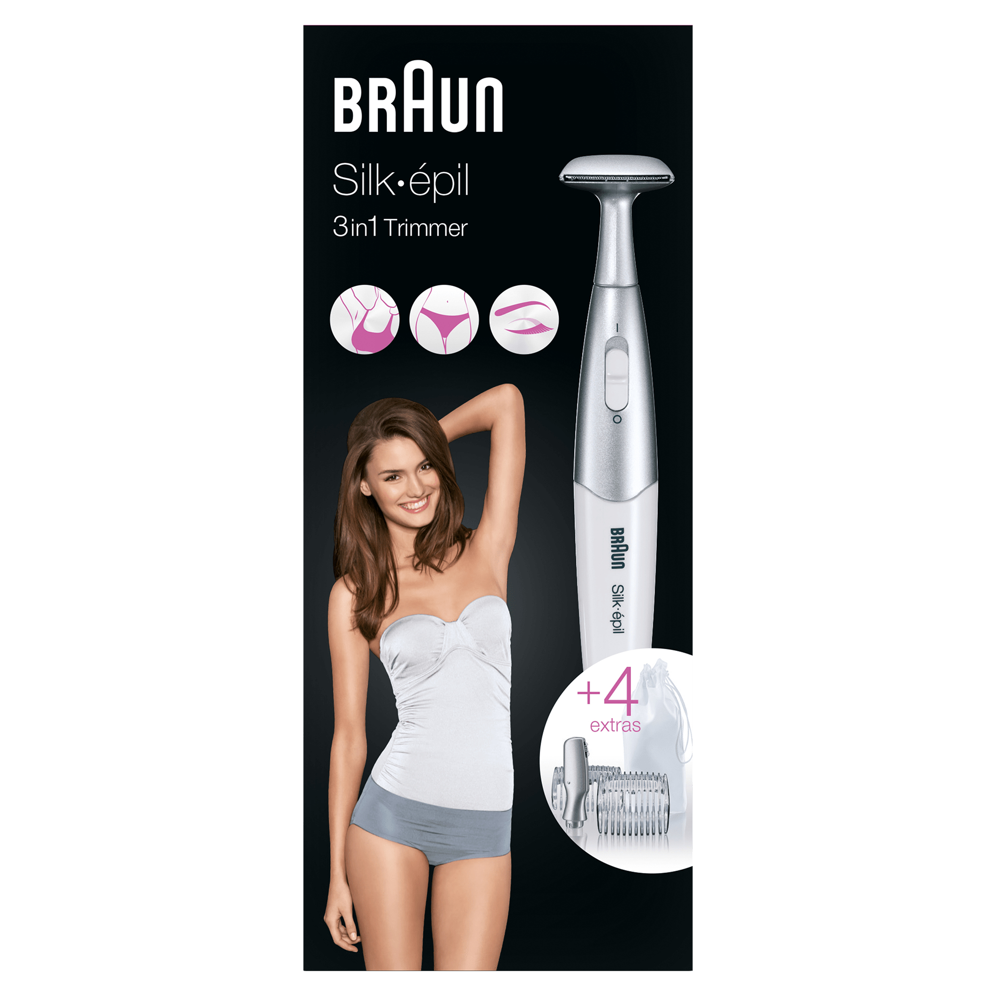 Braun 81653276 bikini trimmer White – image 1