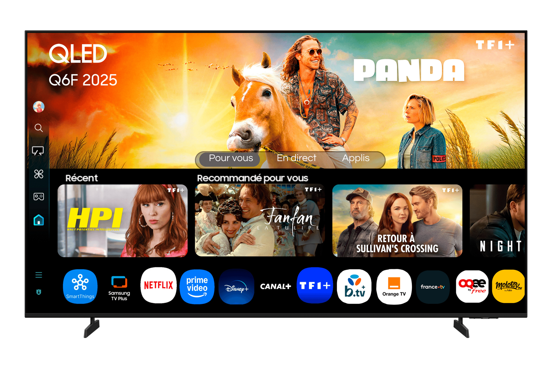 TV QLED 4K 75 SAMSUNG 75Q6FA Quantum Dot Dolby Atmos Tizen Smart TV — photo 1