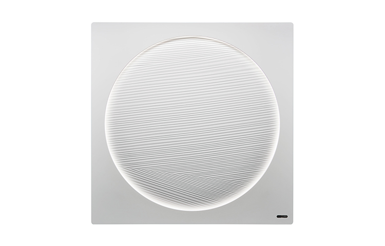 LG G12WL.NS3 air conditioner Air conditioner indoor unit Silver – image 1