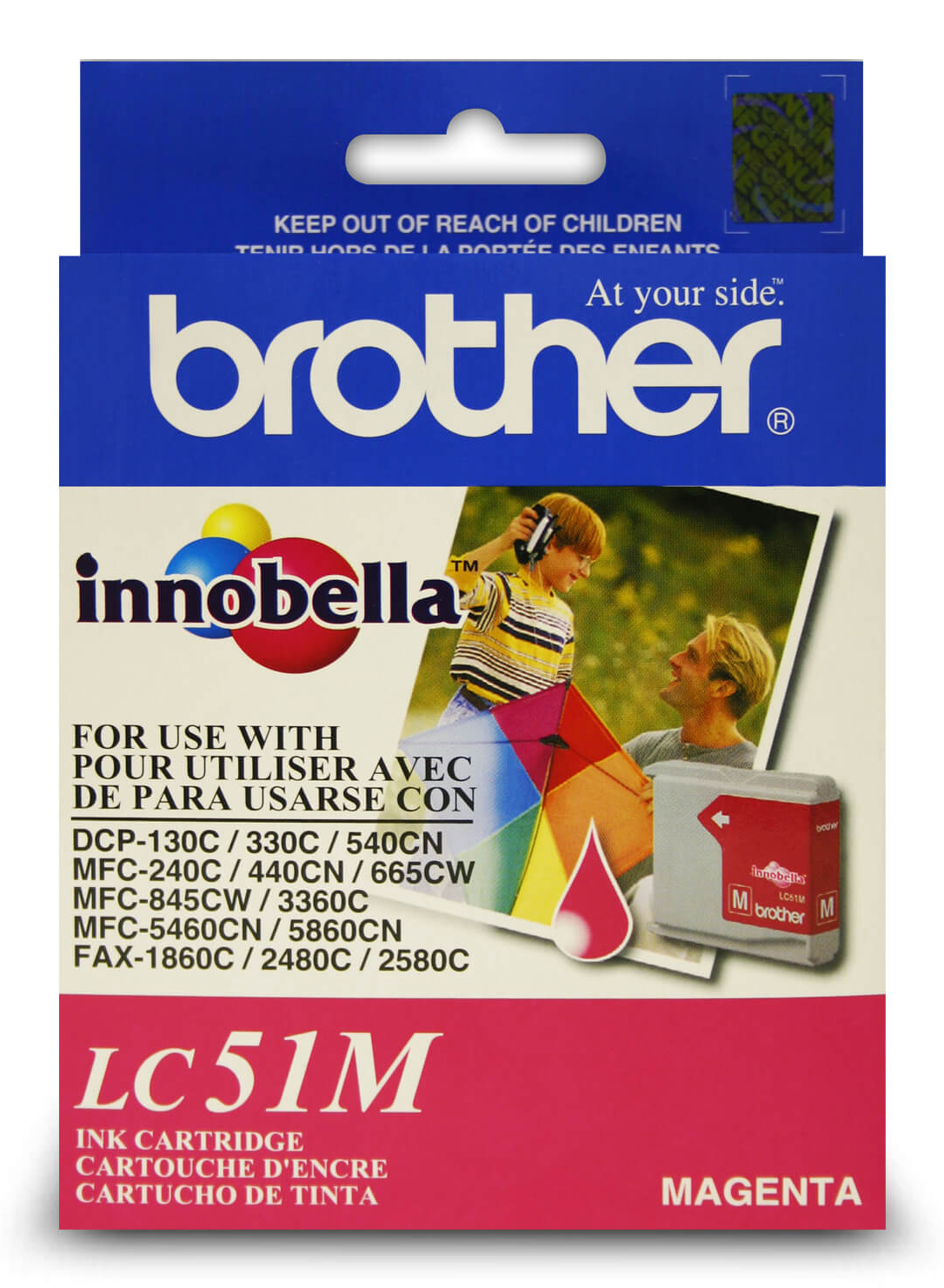 Brother LC51MS ink cartridge 1 pc(s) Original Standard Yield Magenta – image 2