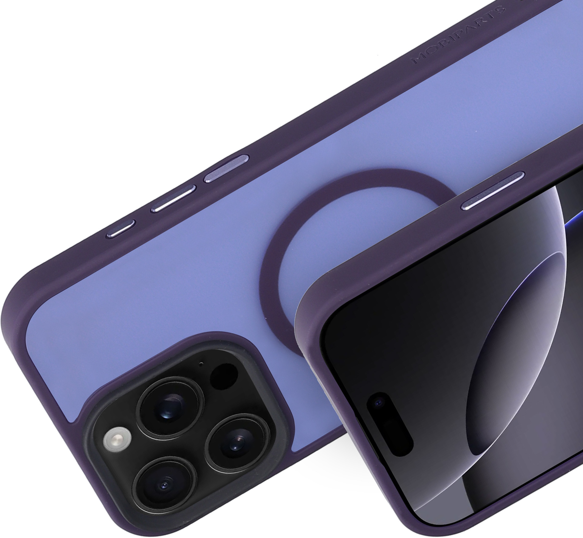 Mobiparts Hardcover Apple iPhone 16 Pro Max Satin Purple (Magsafe Compatible) – image 2