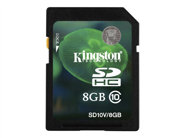 Kingston Technology SD10V/8GBER memory card