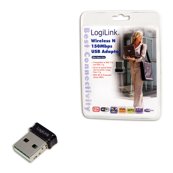 LogiLink WL0084 network card WLAN 150 Mbit/s