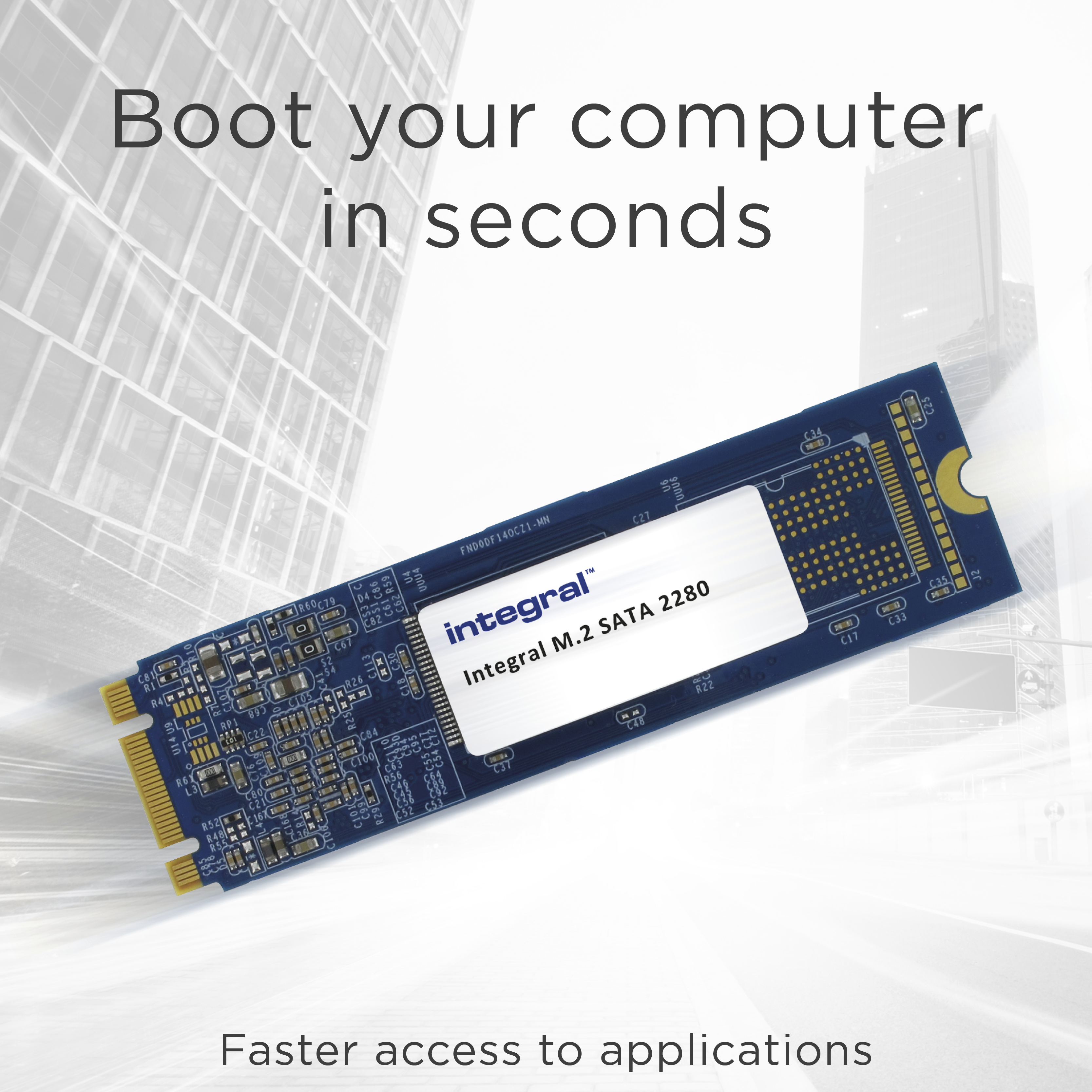 Integral 256GB SSD M.2 2280 SATA 3 R-500MB/s W-400MB/s TBW 75 image 7