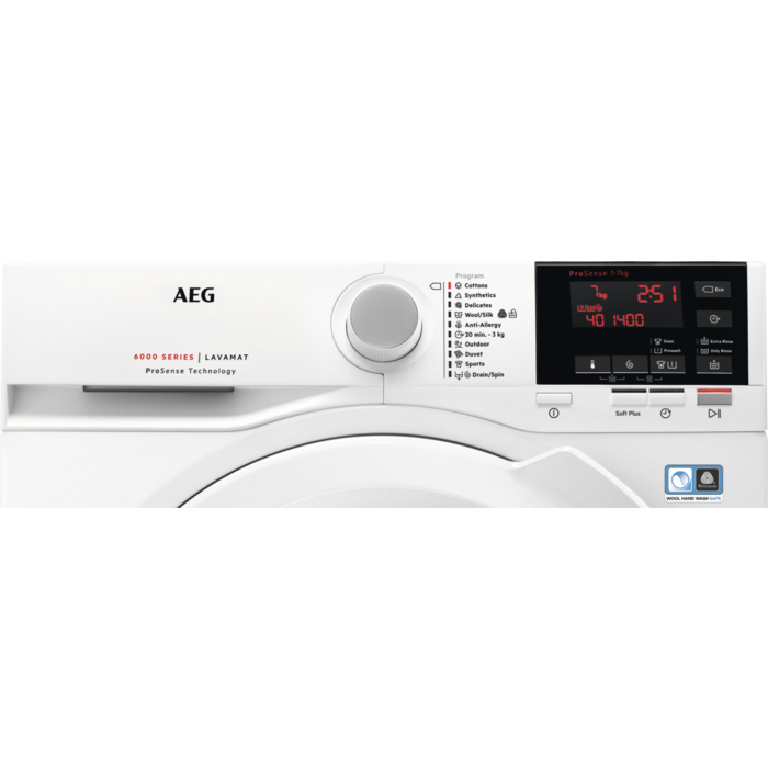 AEG L6FBE740G washing machine Front-load – image 5