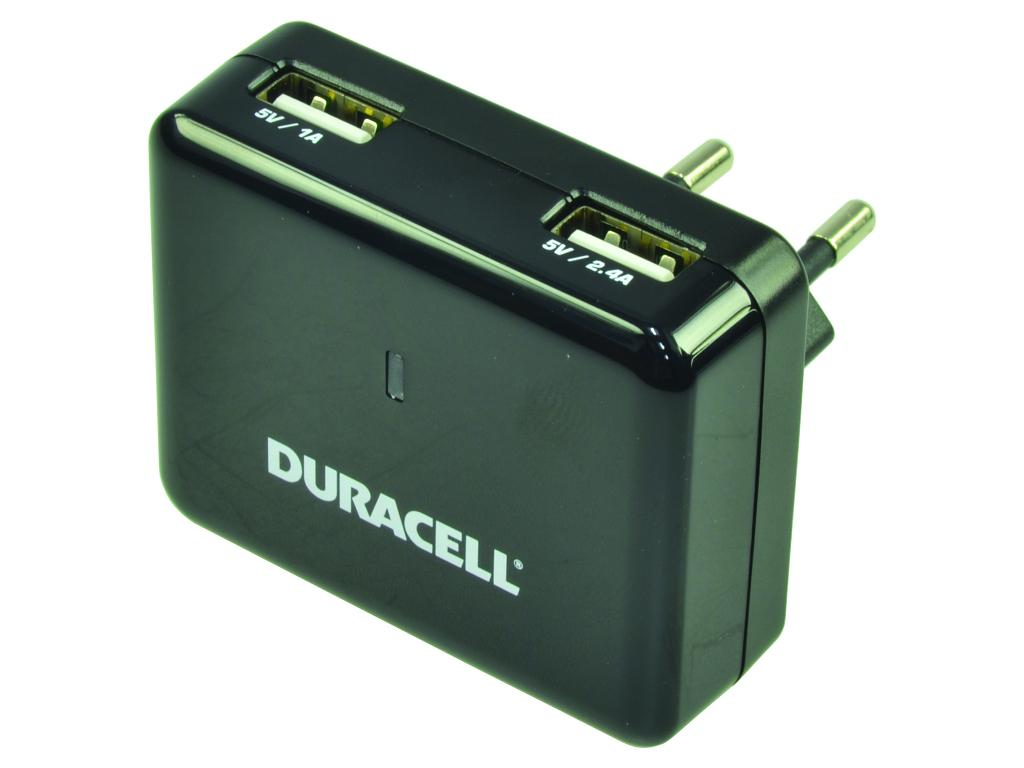 Duracell Dual USB Wall Charger 2.4A &1A – image 2