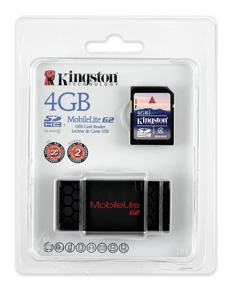 Kingston Technology USB 2.0 Card Reader + 4GB SD – image 5