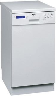 Whirlpool ADP750WH dishwasher Freestanding 9 place settings