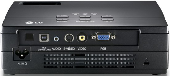 LG DS325B data projector 2500 ANSI lumens DLP SVGA (800x600) – image 3