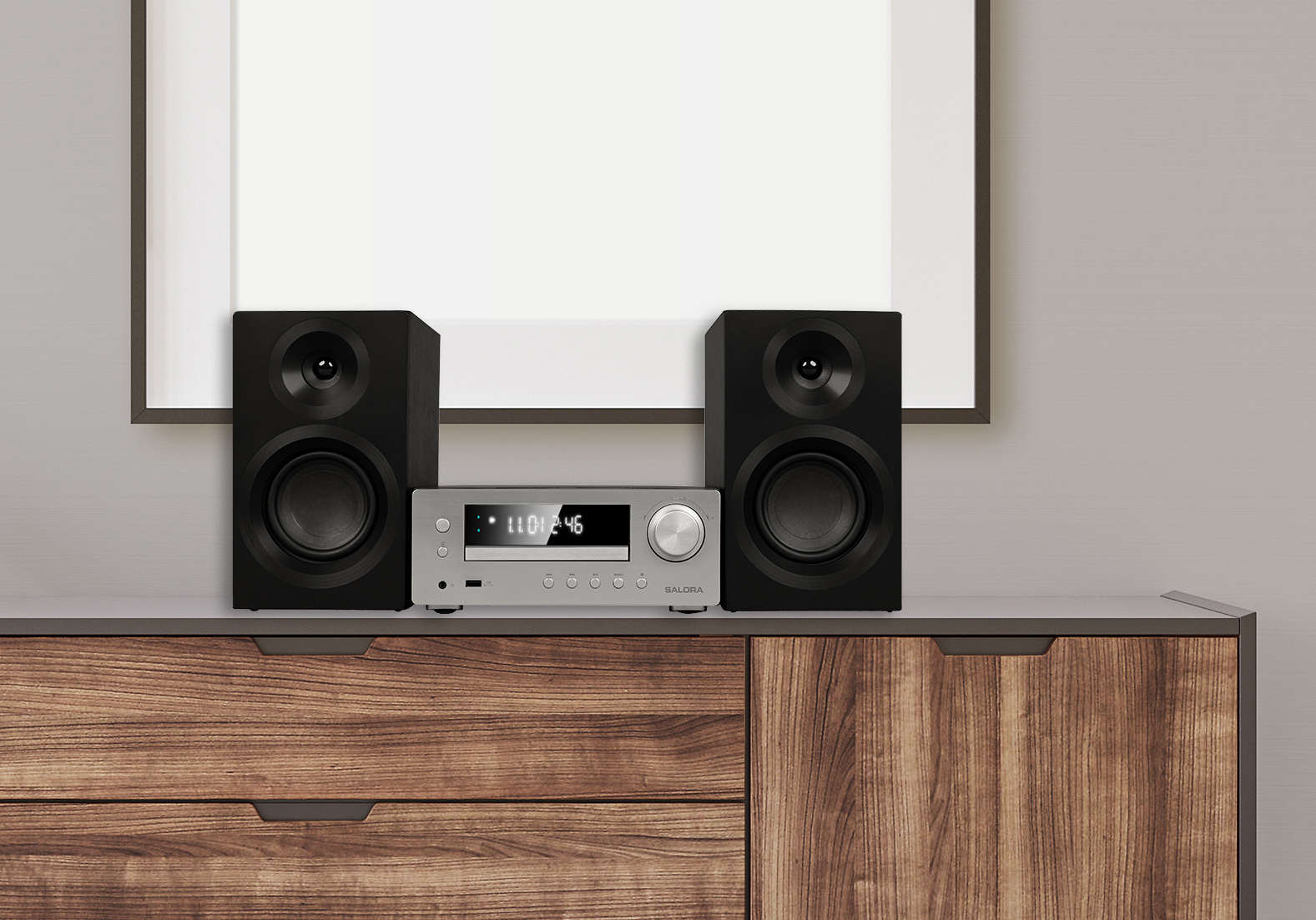Salora MHS550 home audio system Home audio micro system – image 2