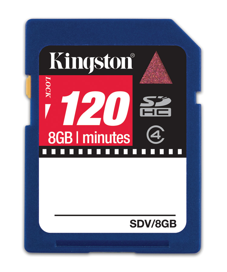 Kingston Technology 8GB SDHC Video – image 1
