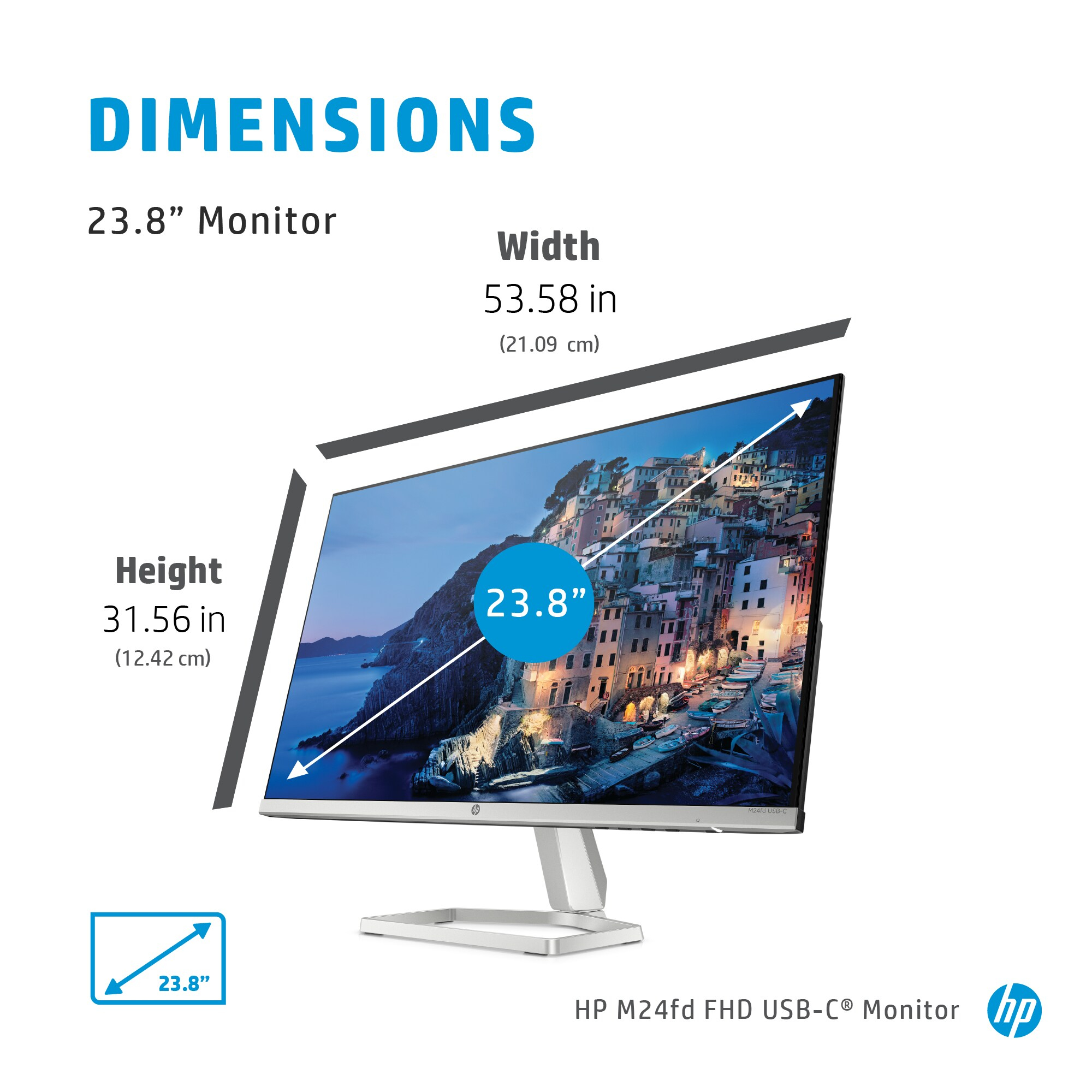 HP M24fd computer monitor – image 9
