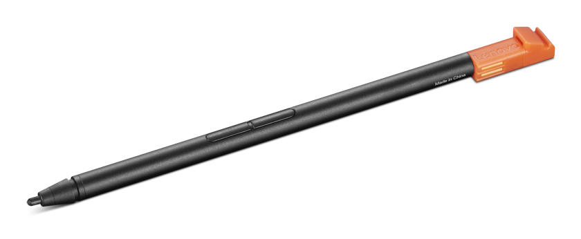 Lenovo Integrated Pen - Active stylus - 2 buttons - black - brown box - for 13w 2-in-1 Gen 3 83M9, 83MA