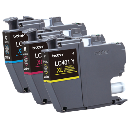 Brother LC401XL3PKS ink cartridge 1 pc(s) Original High (XL) Yield Cyan, Magenta, Yellow – image 7