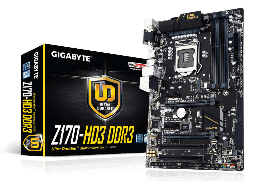 GIGABYTE GA-Z170-HD3 DDR3 (rev. 1.0) – image 3