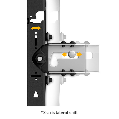 Chief TiLEDTM Middle dvLED Wall Mount for Samsung IER/IEA Series, 3 Displays Tall – image 3