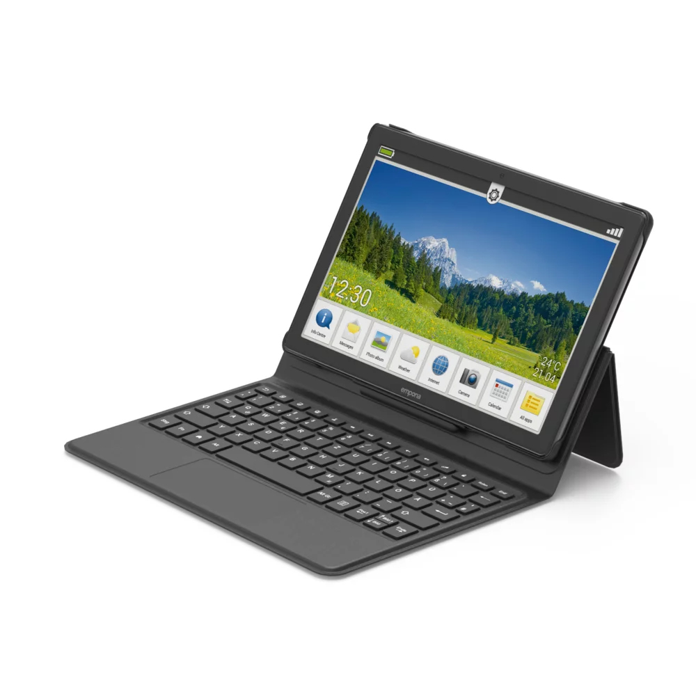 Emporia KEYPAD-TAB1DE tablet case Folio Black