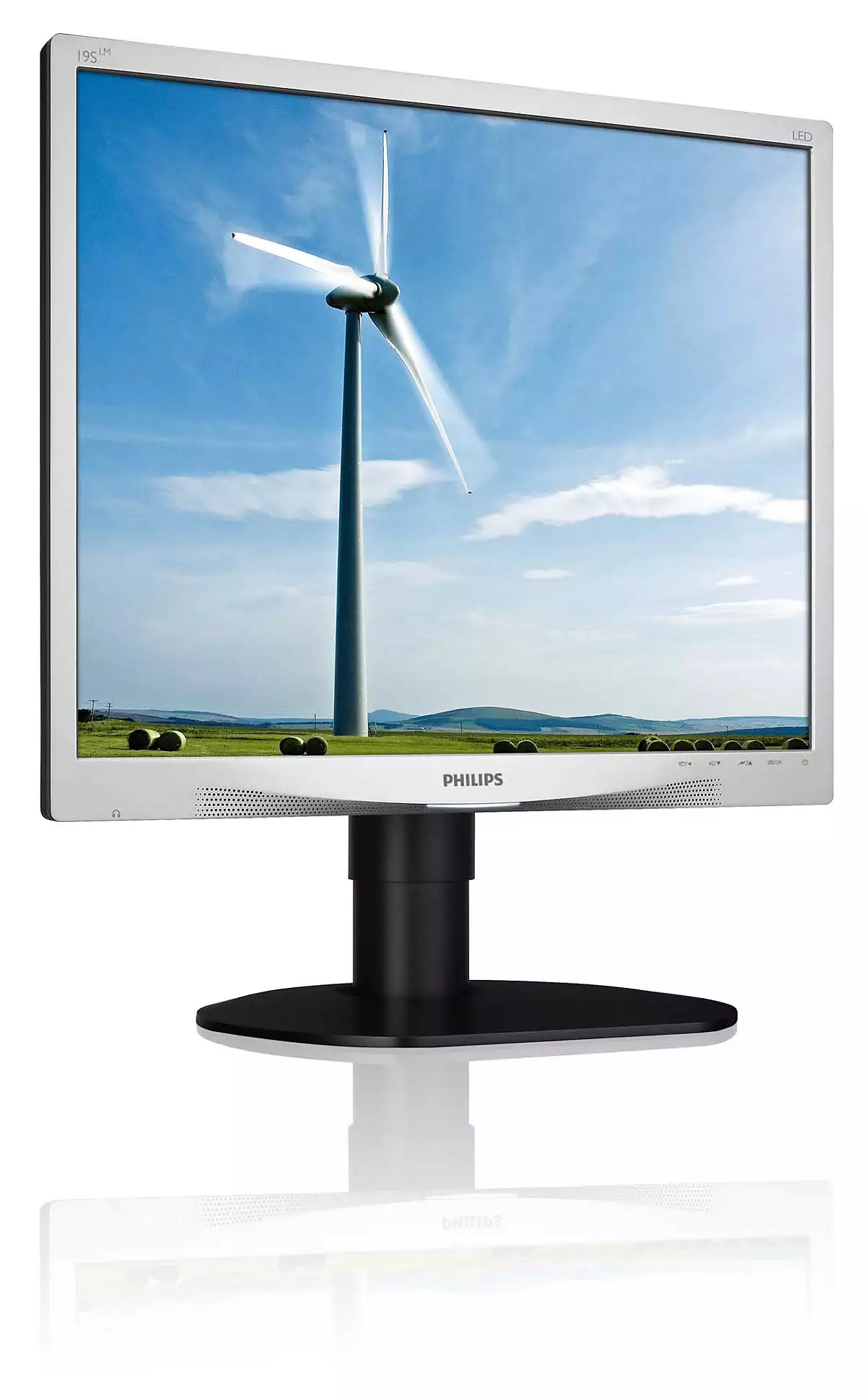 Philips Brilliance LCD monitor, LED backlight 19S4LMS/00 – image 3