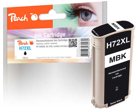 Peach PI300-690 ink cartridge 1 pc(s) Compatible Matte black