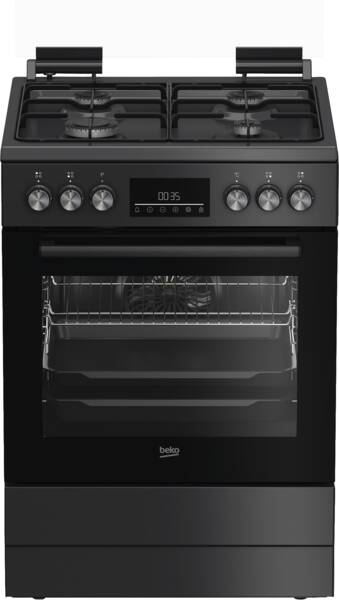 Beko FBM6232A Freestanding cooker Electric Gas Black – image 2