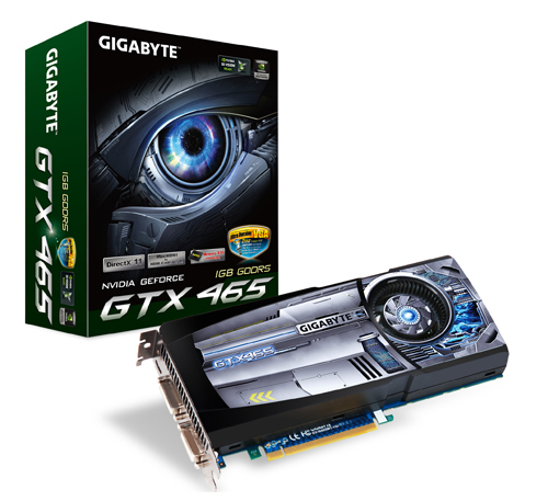 GIGABYTE GV-N465MT-1GI graphics card NVIDIA GeForce GTX 465 – image 2