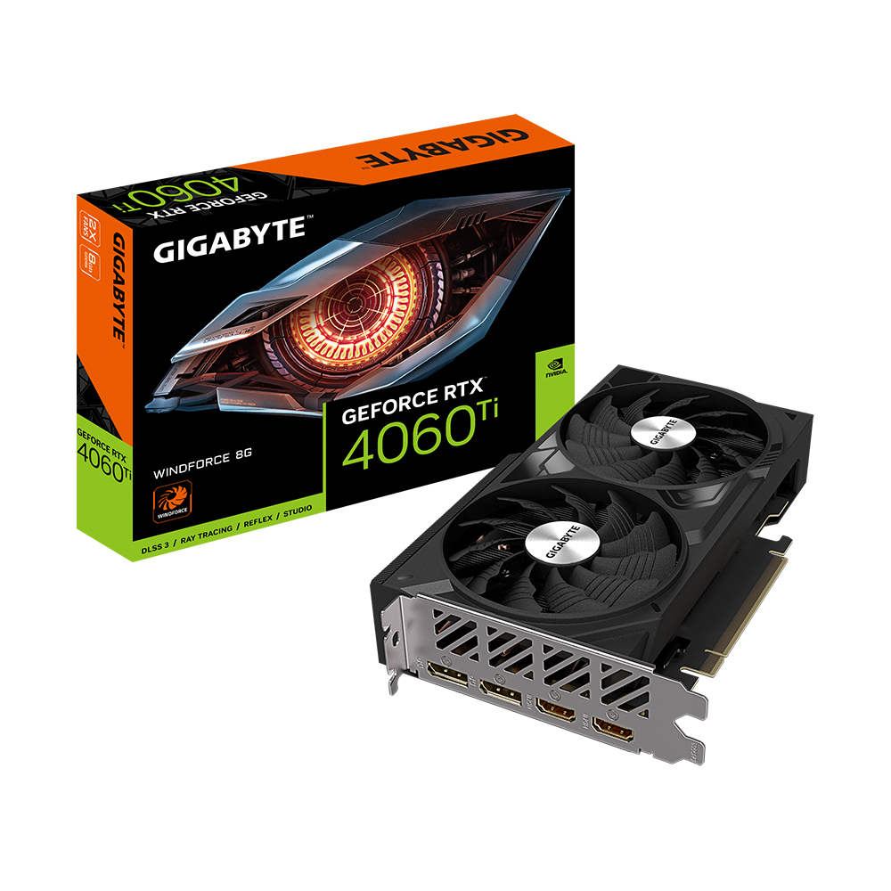 GIGABYTE GeForce RTX 4060 Ti WINDFORCE 8G – image 1