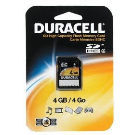 Duracell Secure Digital Card 4GB