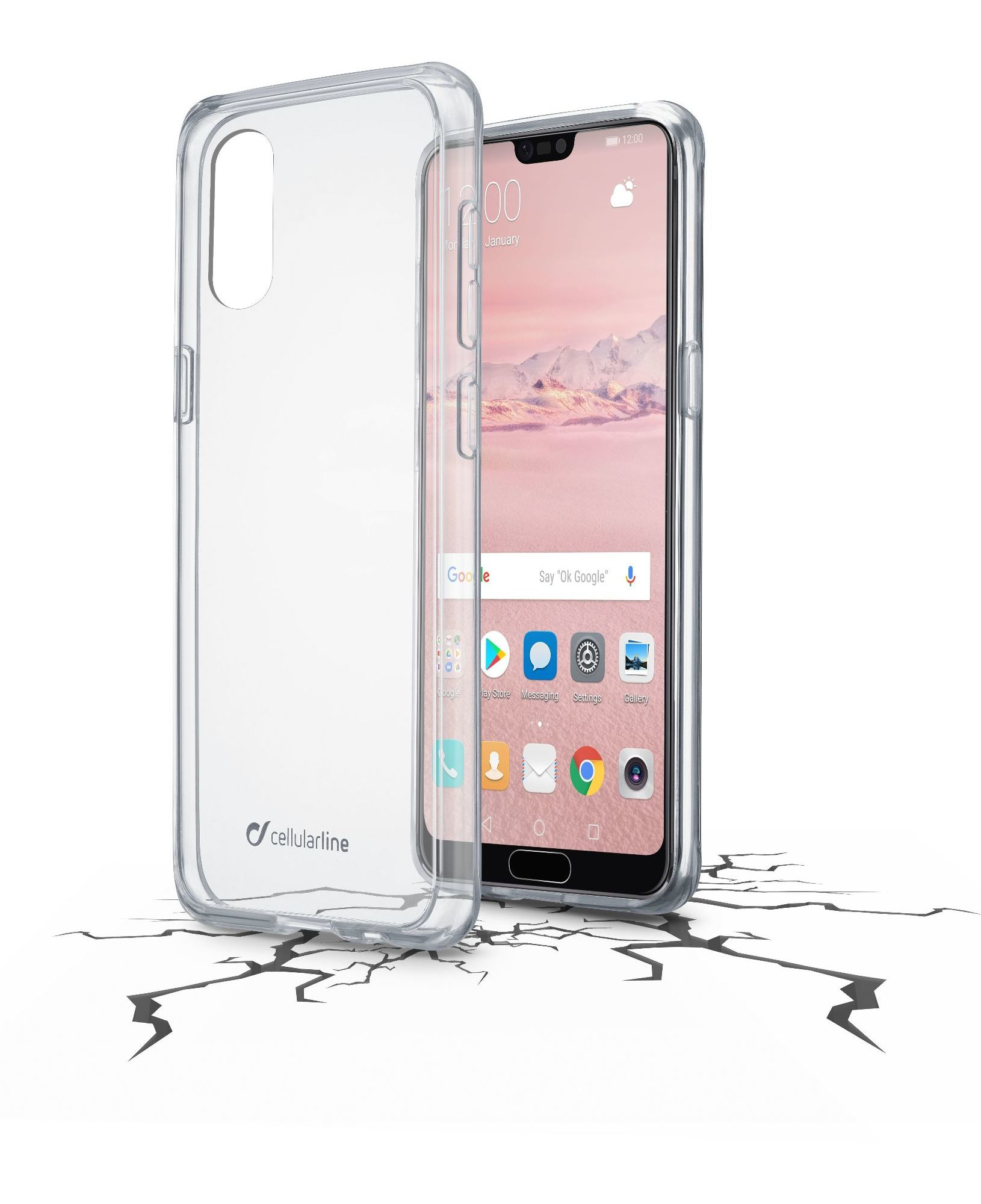 Cellularline Clear Duo - P20 Pro – image 1