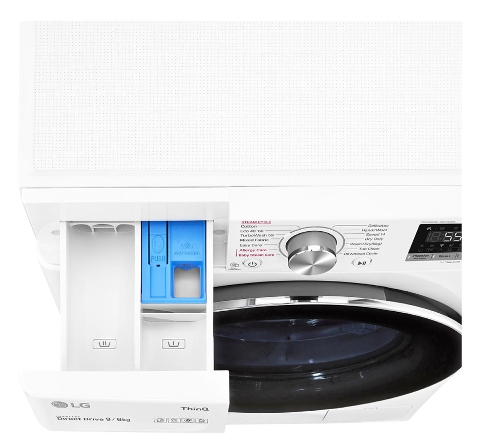 LG FWV796WTSE washer dryer Freestanding Front-load White – image 7