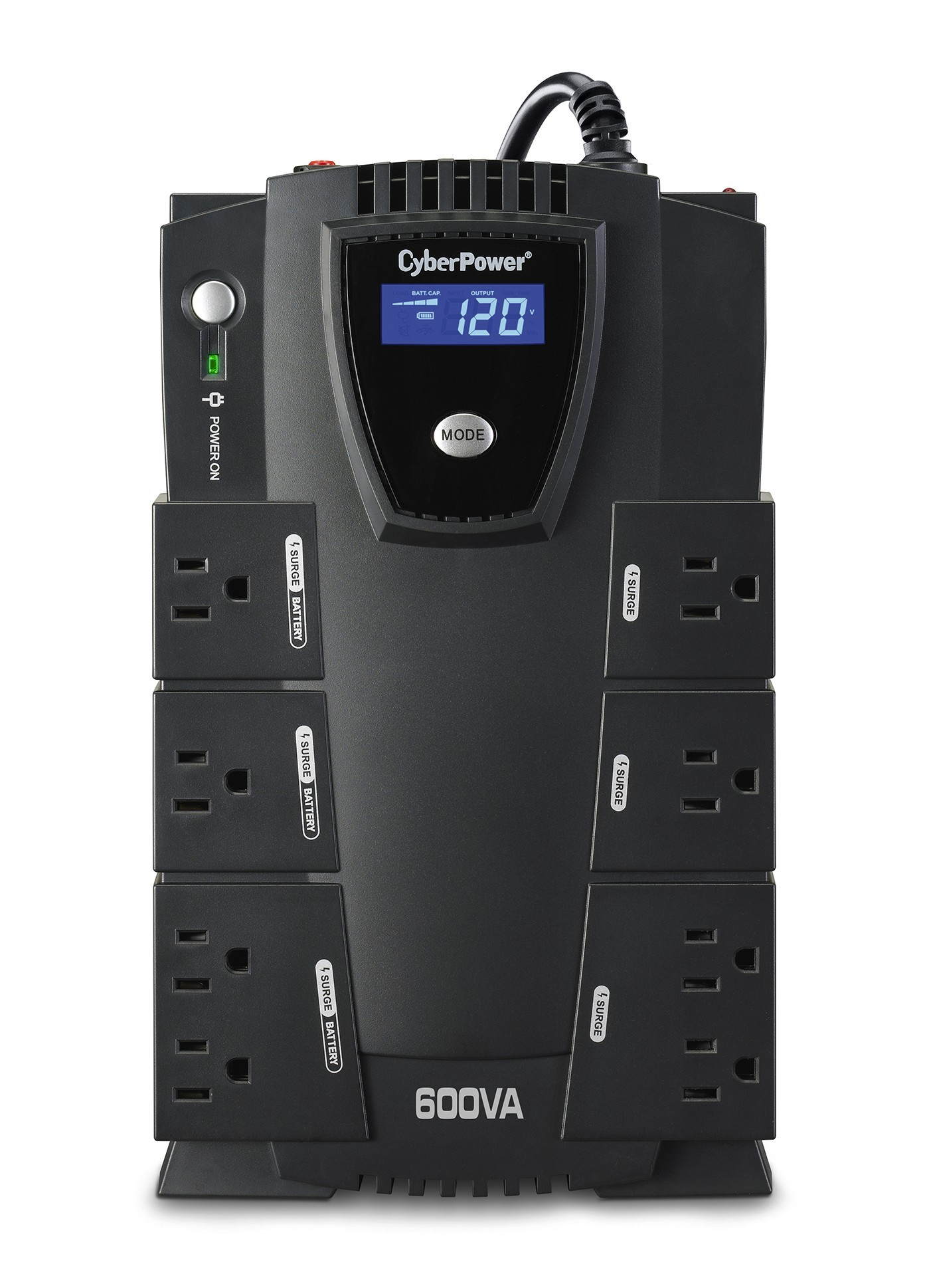 CyberPower CP600LCD uninterruptible power supply (UPS) Standby (Offline) 0.6 kVA – image 1