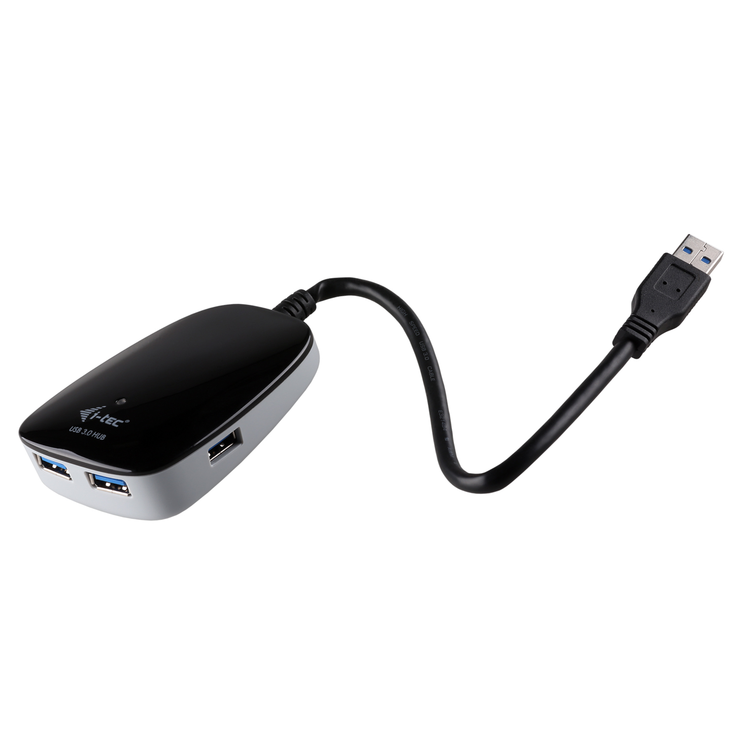i-tec U3HUB402 interface hub 5000 Mbit/s Black – image 2