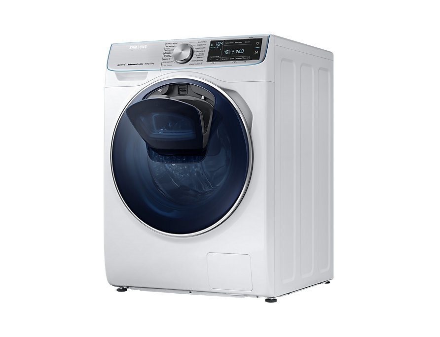Samsung WD7800 washer dryer Freestanding Front-load Silver, White – image 5
