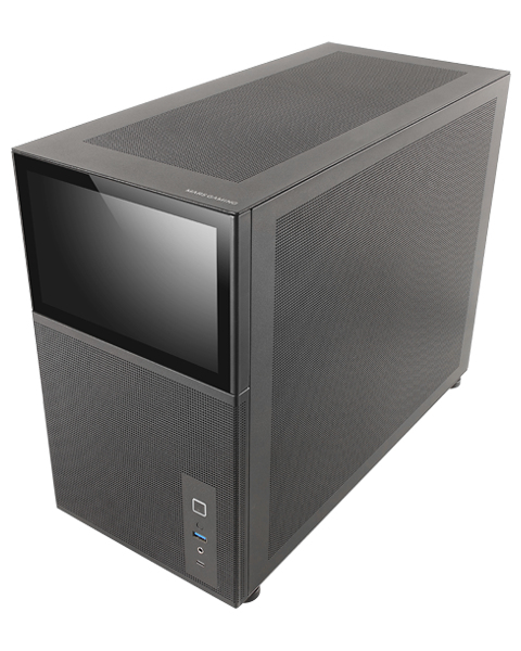 Mars Gaming MC-LCD Mini Tower Black