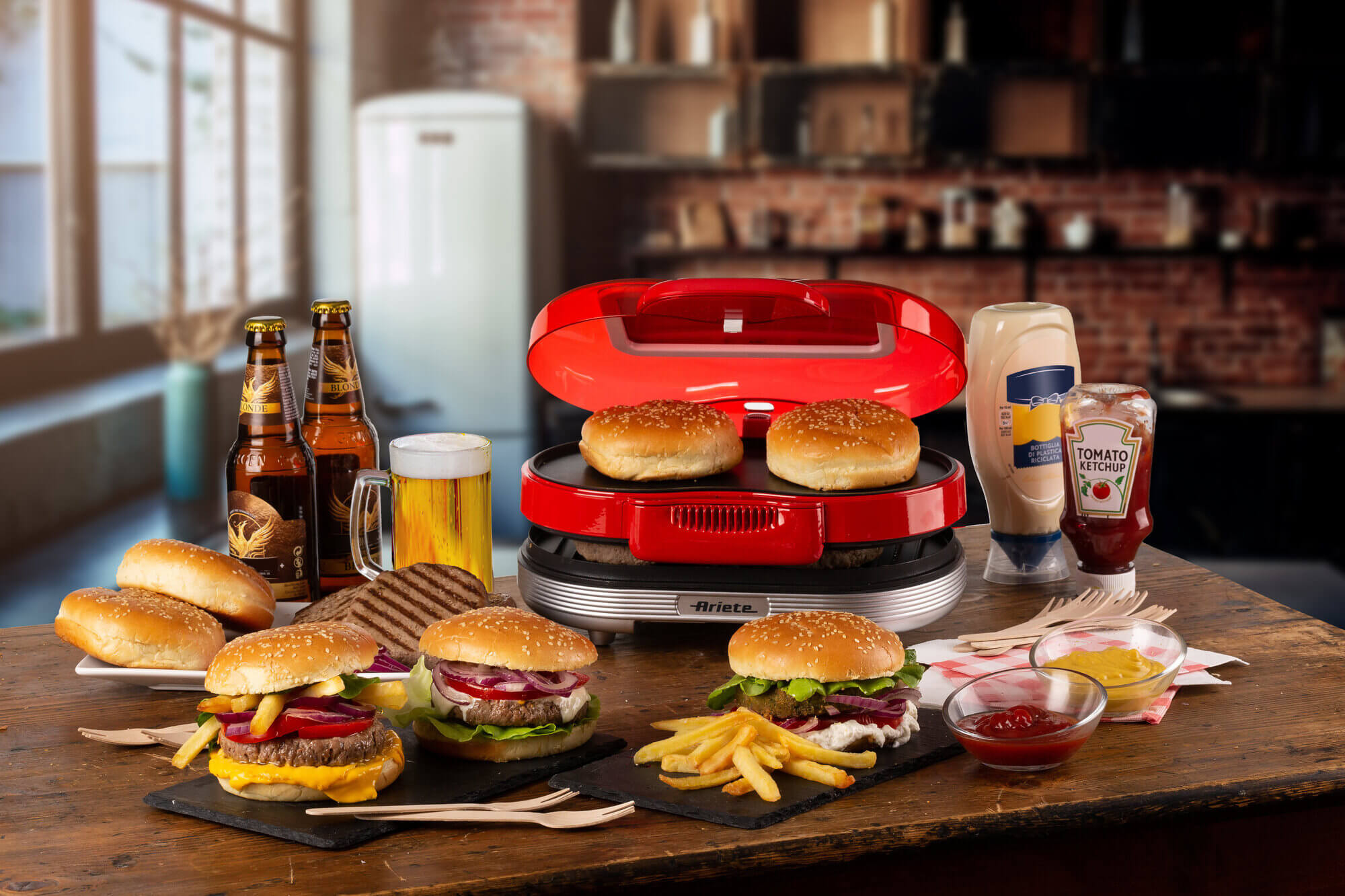 Ariete 205 Hamburger Maker Party Time, Hamburger making machine – image 3