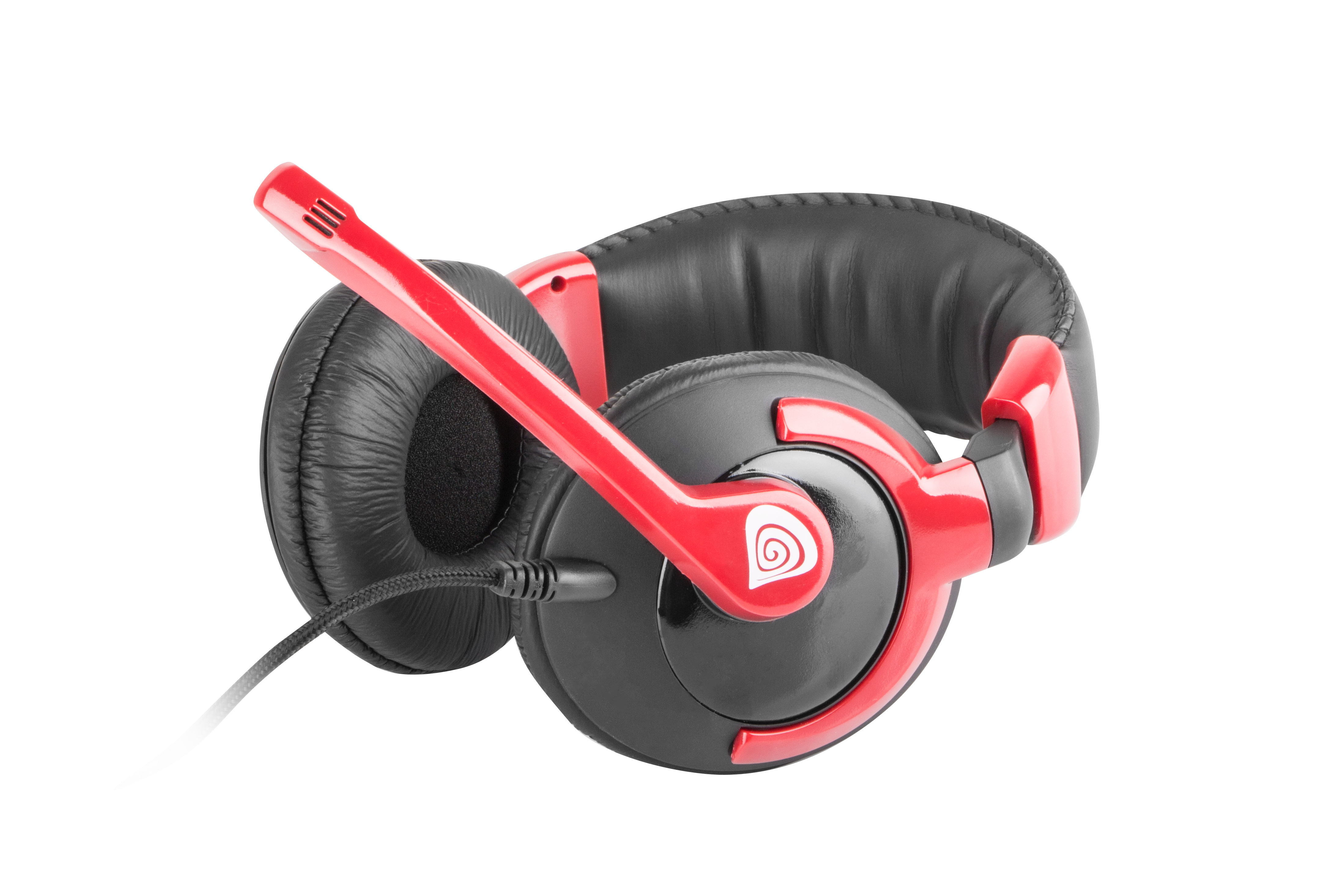 GENESIS HM34X Headset Wired Head-band Gaming Black, Red – image 3