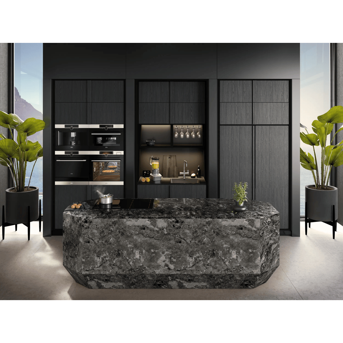 AEG IPE84573FB Black Built-in – image 9