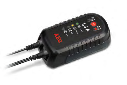 AEG 97015 vehicle battery charger 6/12 V Black