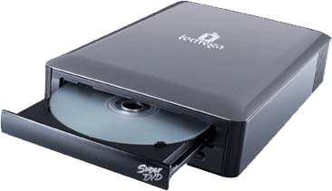 Iomega Super DVD 16x USB 2.0 Dual-Layer Drive with 5 discs