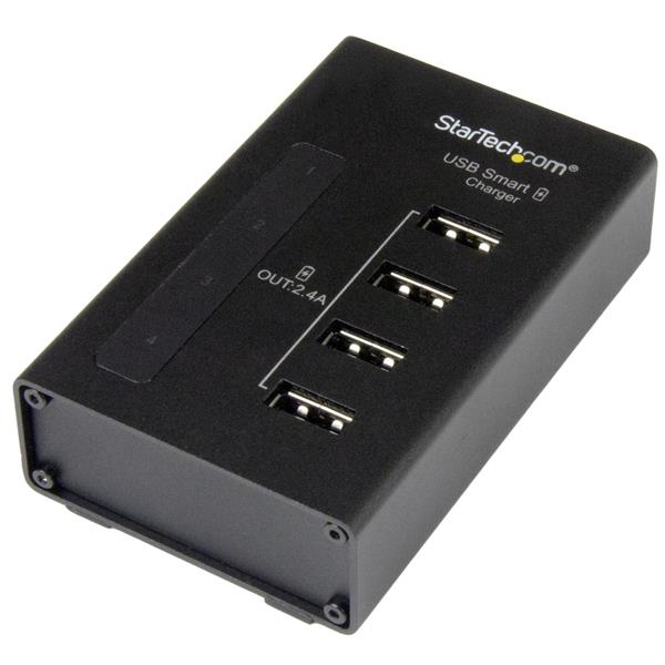 StarTech.com 4-Port Charging Station for USB Devices