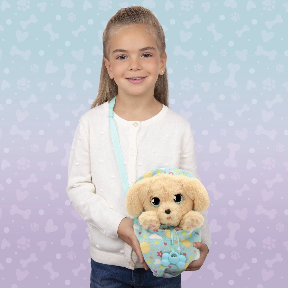 Resim IMC Toys Baby Paws IM921146 Peluş Etkileşimli Oyuncak Köpek (1.5+ Yaş)
