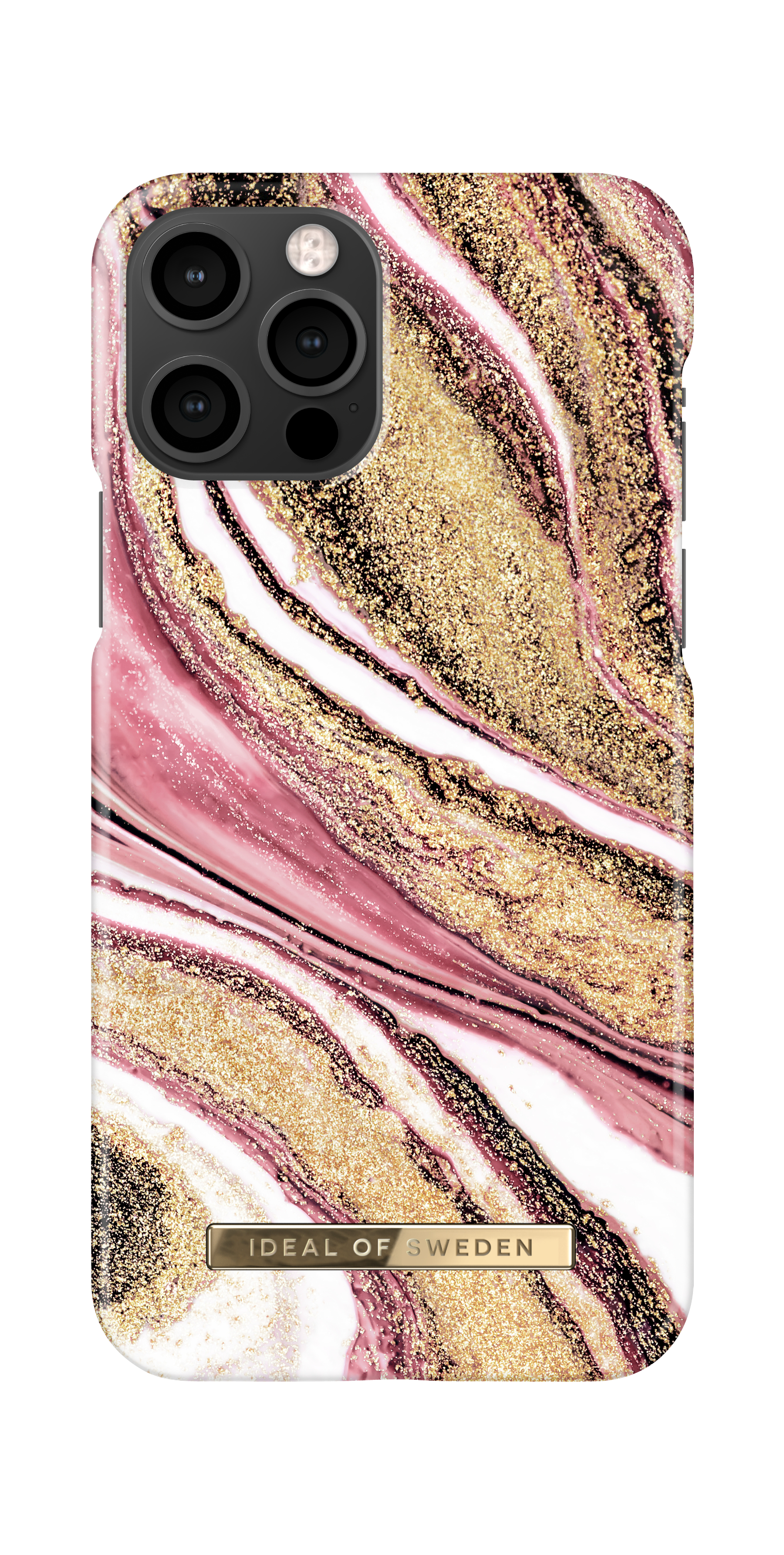 iDeal of Sweden Printed Case iPhone 12/12P Cosmic Pink Swirl – image 4