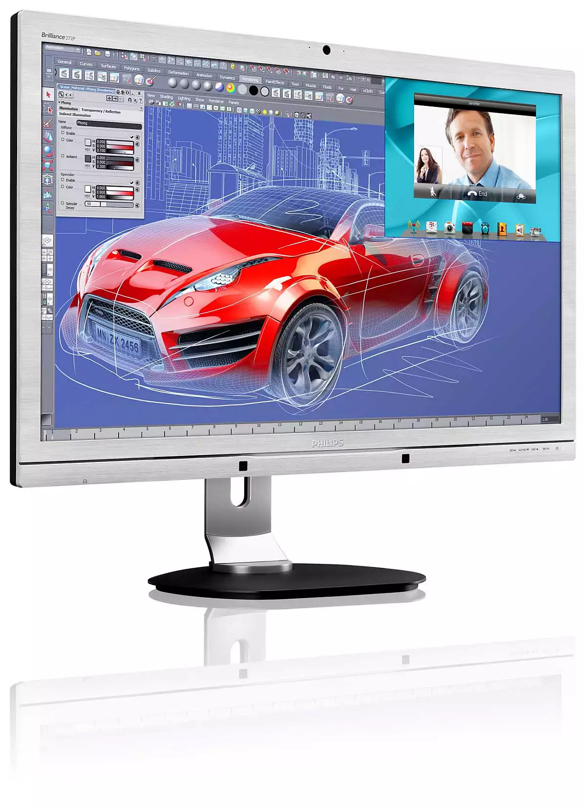 Philips P Line 272P4QPJKES/27 computer monitor – image 3