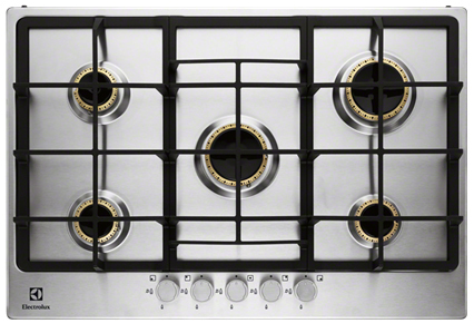Electrolux EGG7355NOX hob Stainless steel Built-in Gas 5 zone(s)