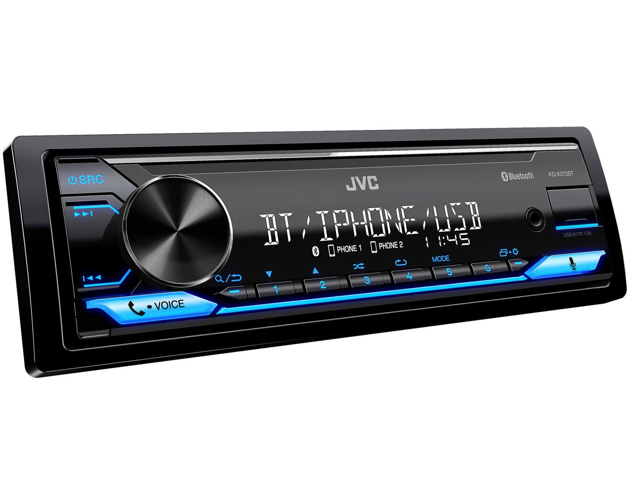 JVC KD-X372BT car media receiver – image 3